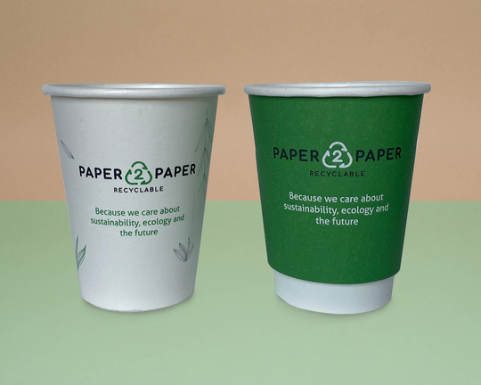 Paper2Paper papírový kelímek s potiskem